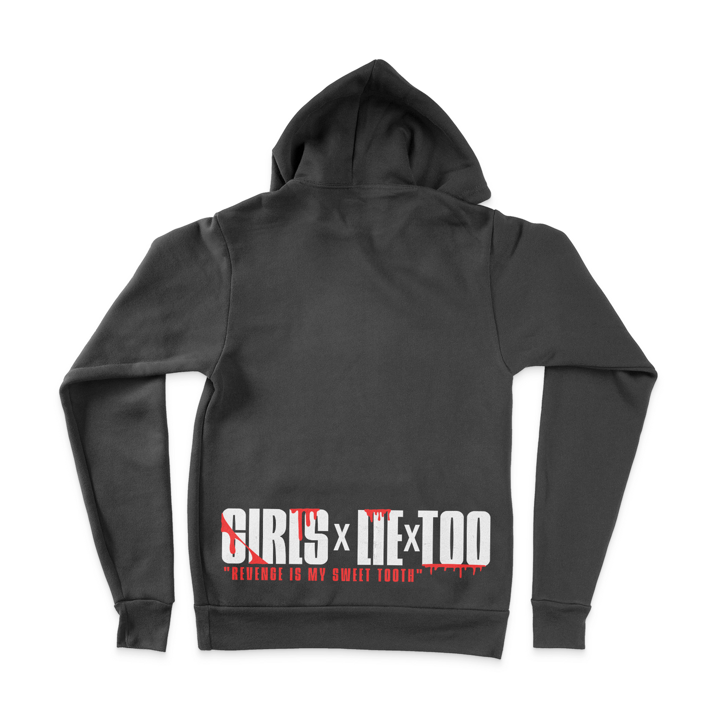 Girls Lie Too Fleece Pullover Hoodie