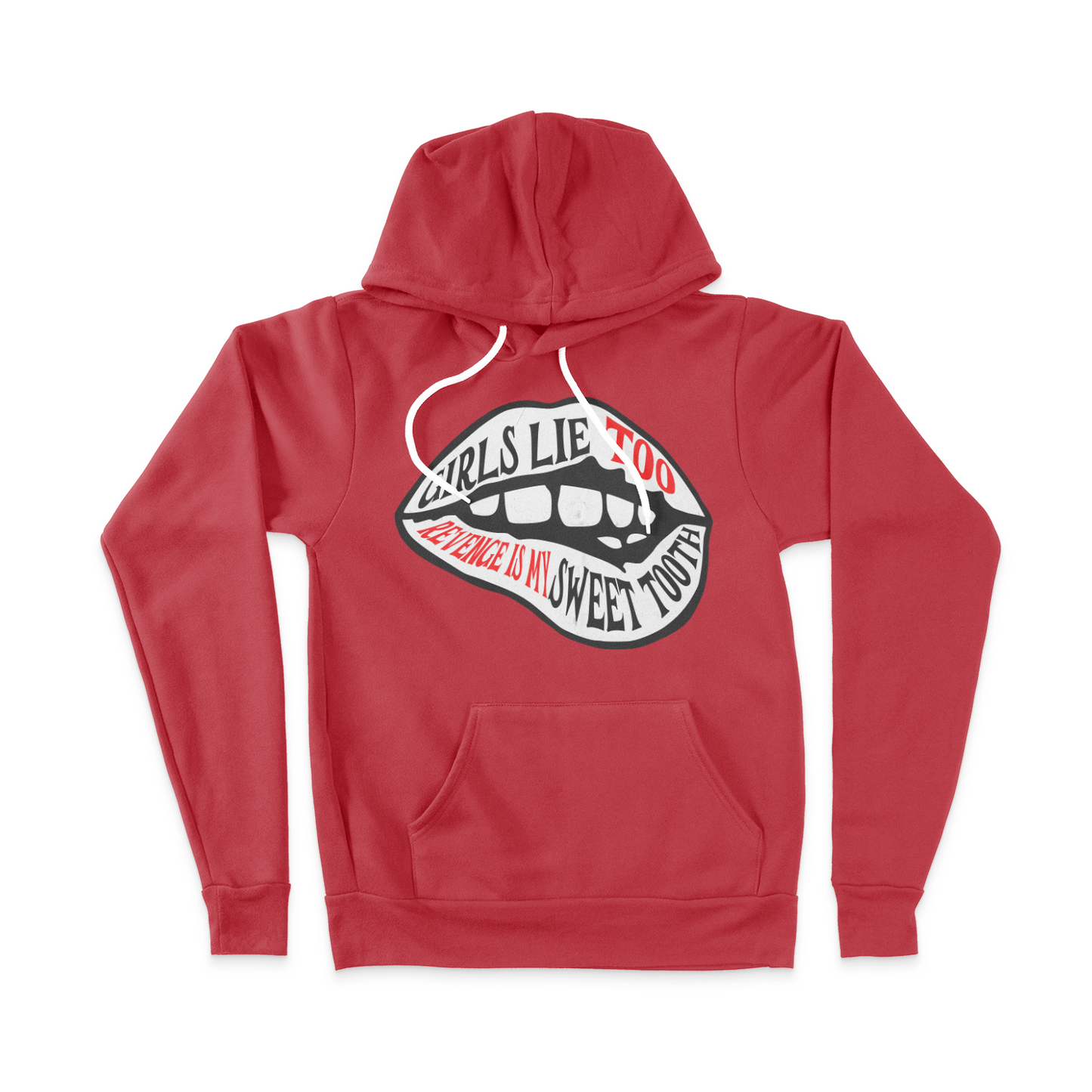 Girls Lie Too Fleece Pullover Hoodie