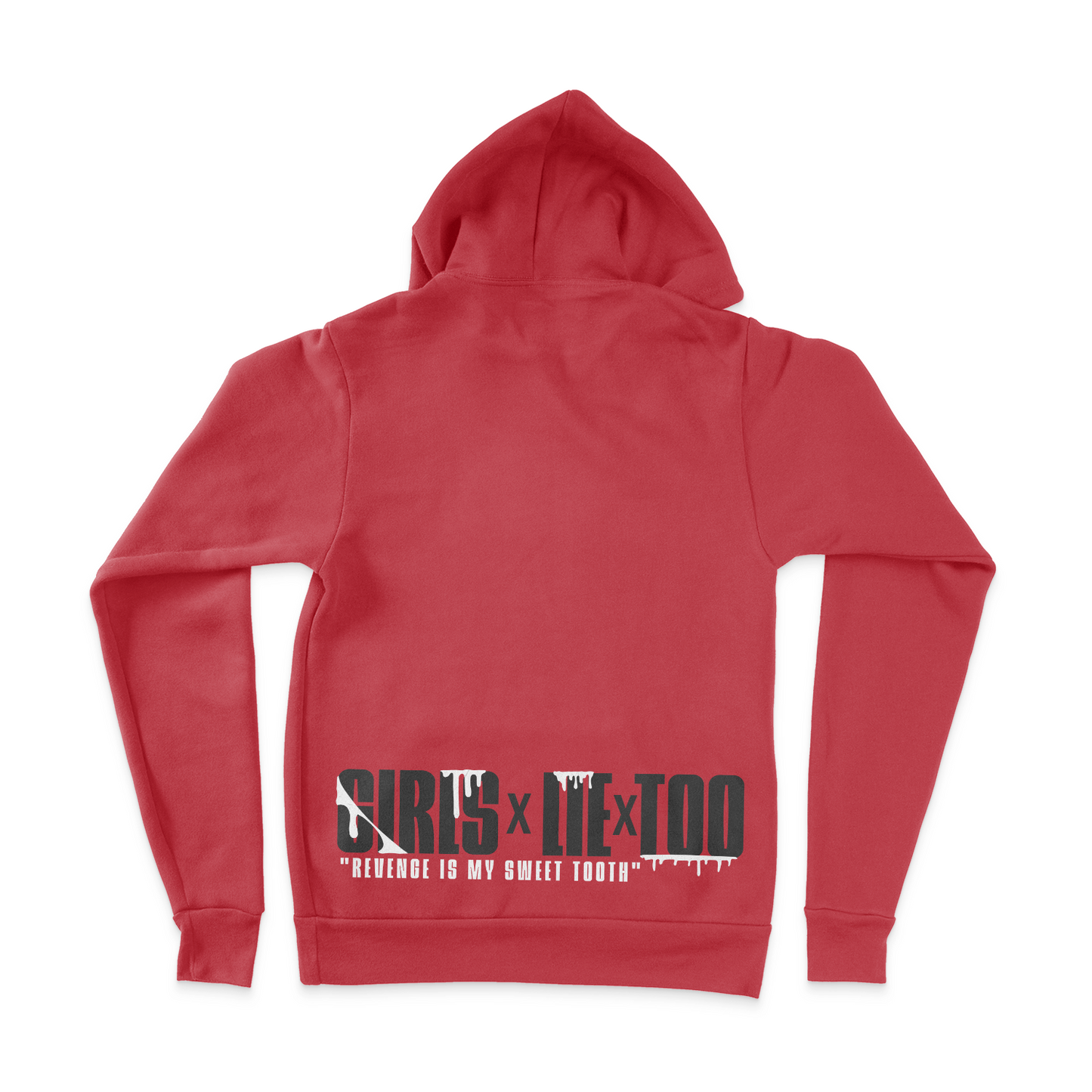 Girls Lie Too Fleece Pullover Hoodie
