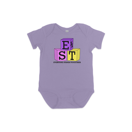 EST Blocks Infant Jersey Bodysuit