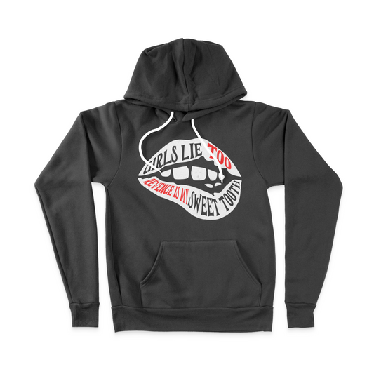 Girls Lie Too Fleece Pullover Hoodie