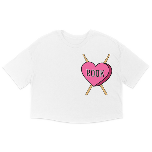 Rook Heart Jersey Crop Top