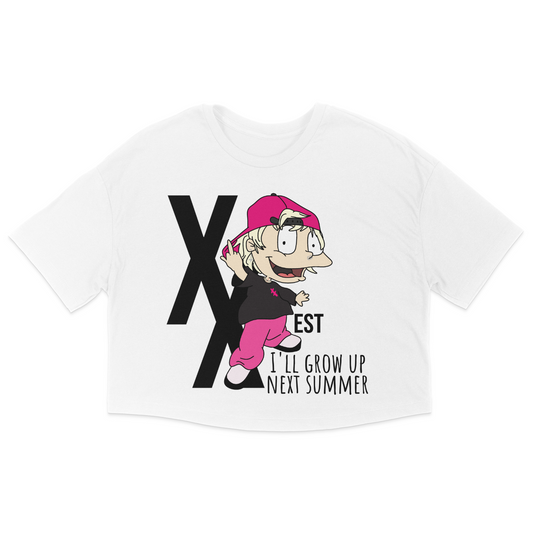 Grow Up Next Summer Jersey Crop Top