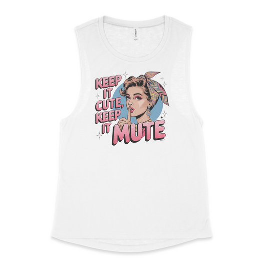 Keep it Cute Women's Scoop Muscle Tank