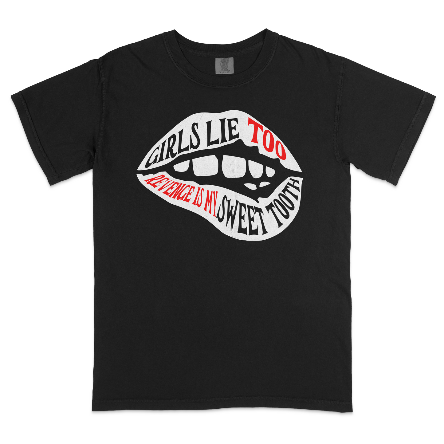 Girls Lie Too Heavyweight RS T-shirt