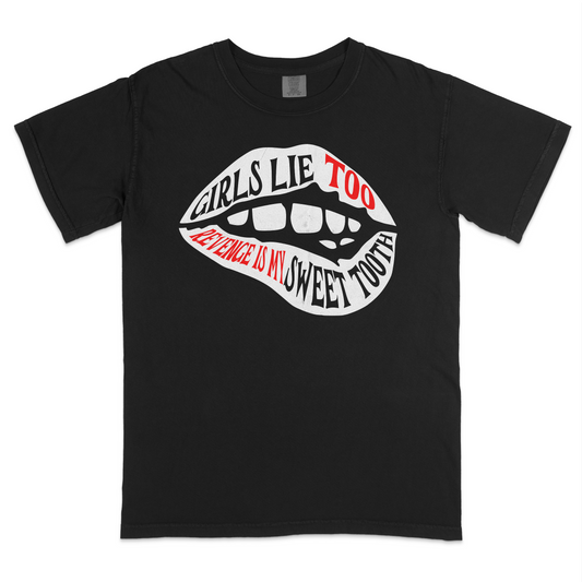 Girls Lie Too Heavyweight RS T-shirt