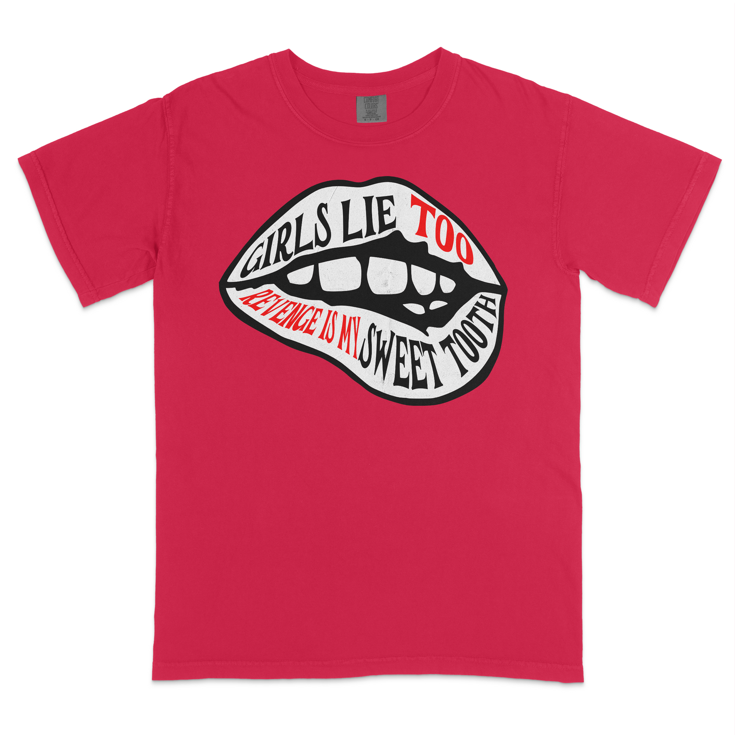 Girls Lie Too Heavyweight RS T-shirt