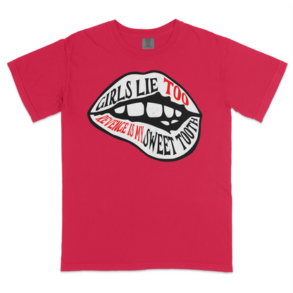 Girls Lie Too Heavyweight RS T-shirt