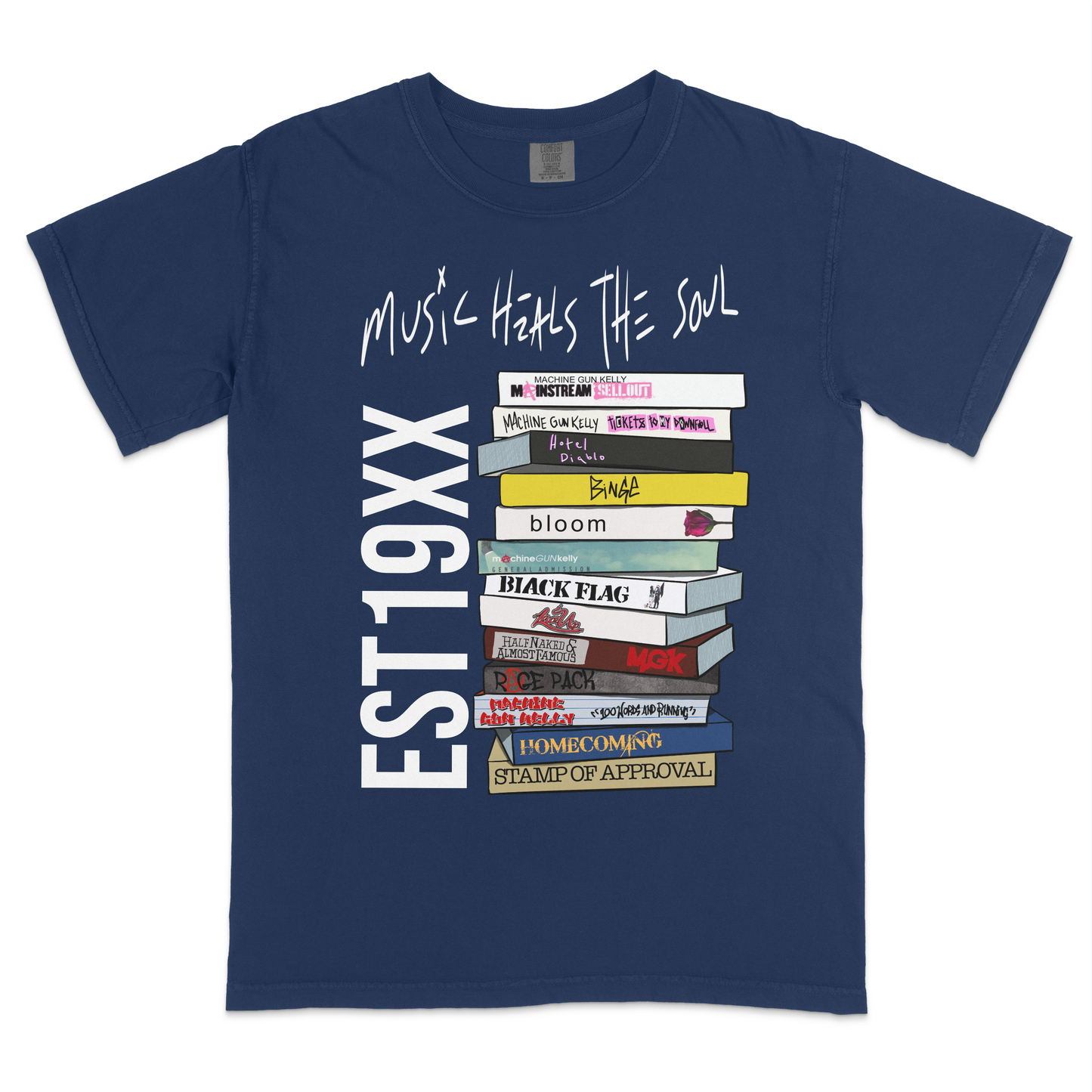 Music Heals the Soul Heavyweight RS T-shirt