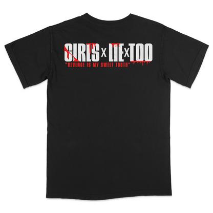 Girls Lie Too Heavyweight RS T-shirt