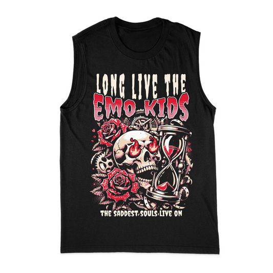 Long Live Emo Kids Unisex Muscle Tank T-Shirt