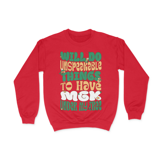 MGK Christmas Tree Crewneck Sweater