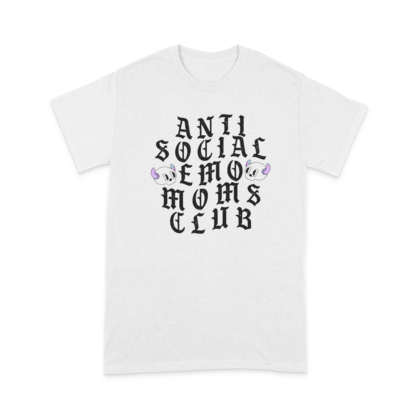 Anti-Social Emo Moms Club T-shirt