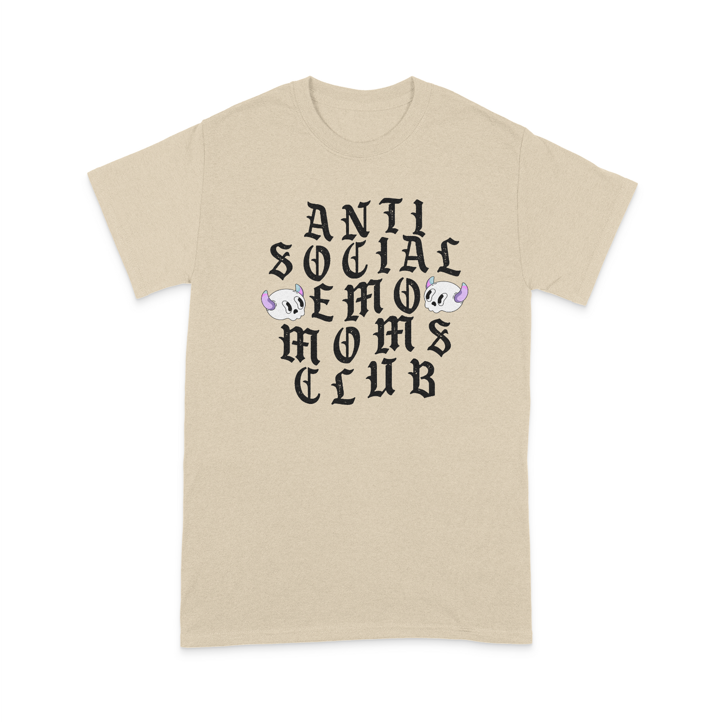 Anti-Social Emo Moms Club T-shirt