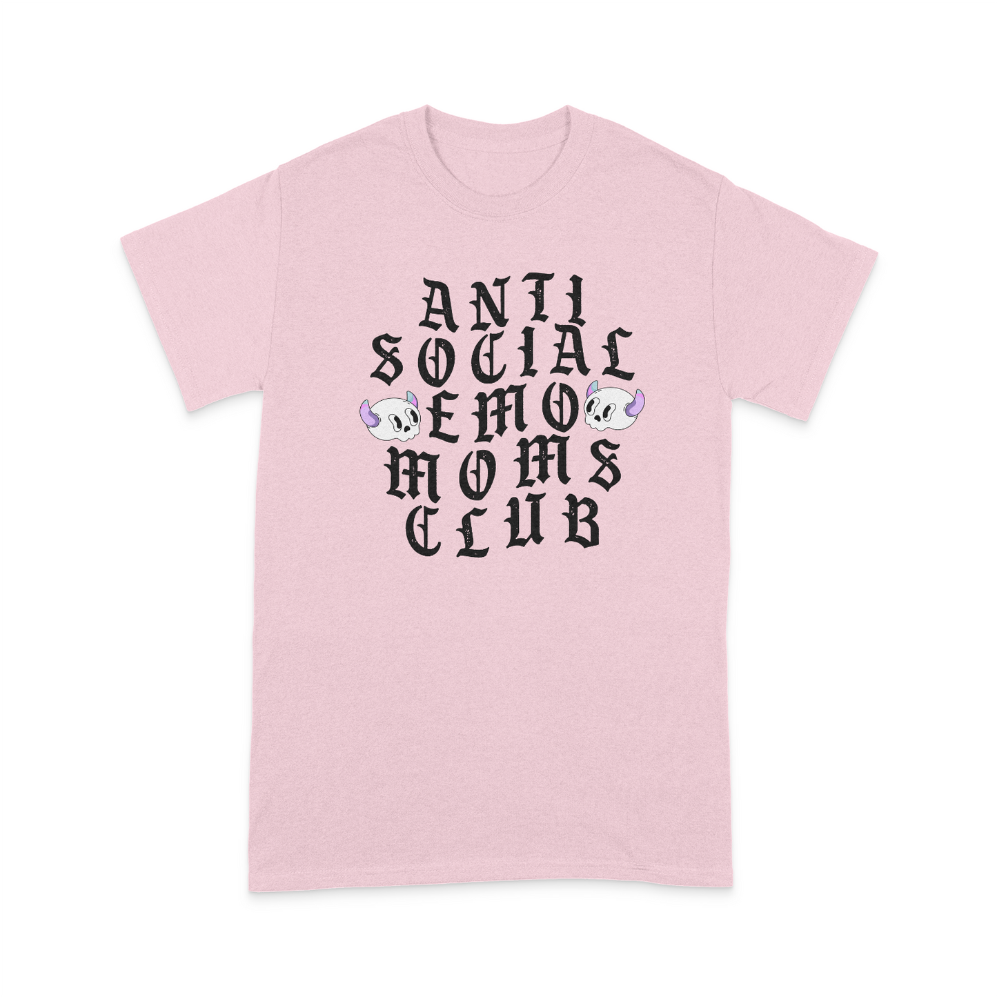 Anti-Social Emo Moms Club T-shirt