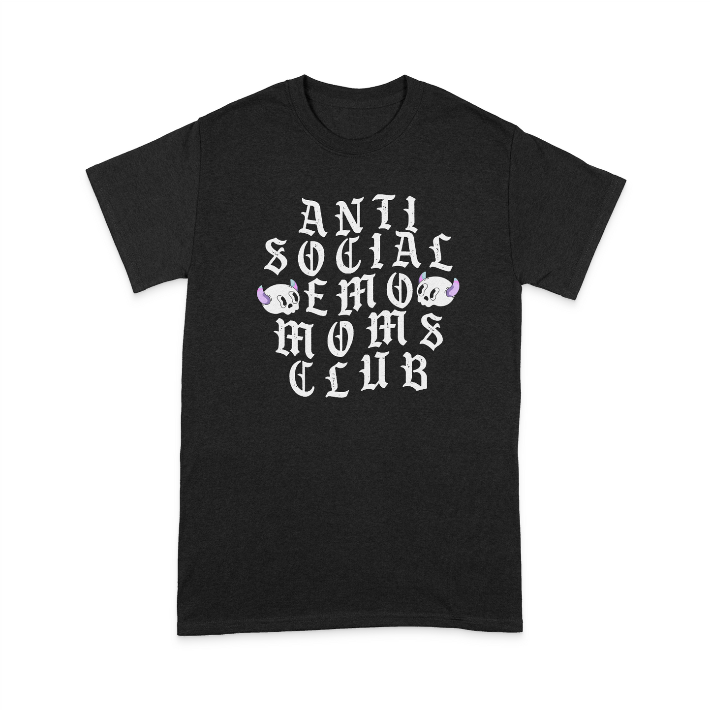 Anti-Social Emo Moms Club T-shirt