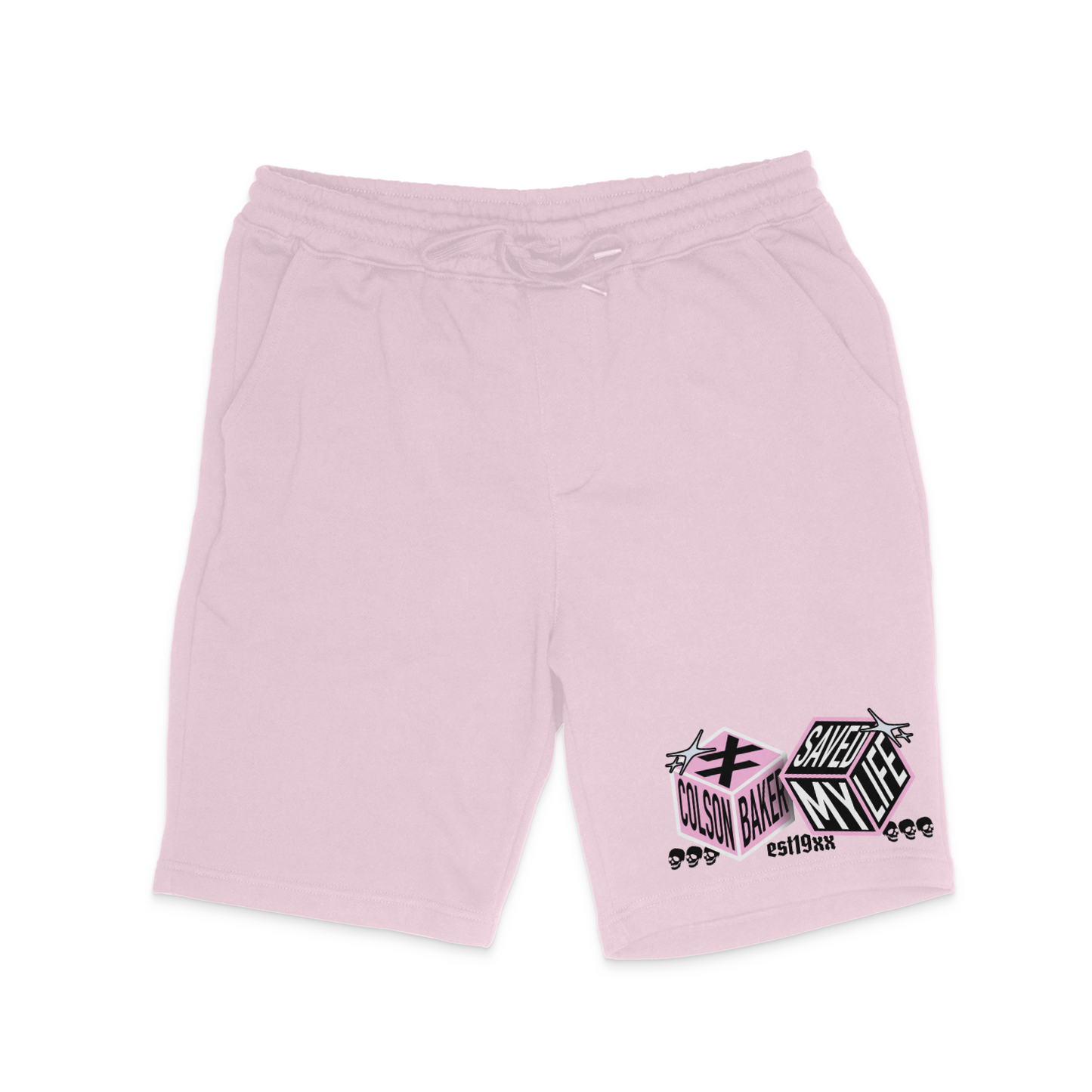 Colson Baker Saved My Life Flames Midweight Fleece Shorts