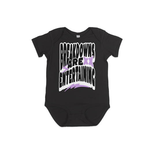 Breakdowns Are Entertaining Infant Jersey Bodysuit