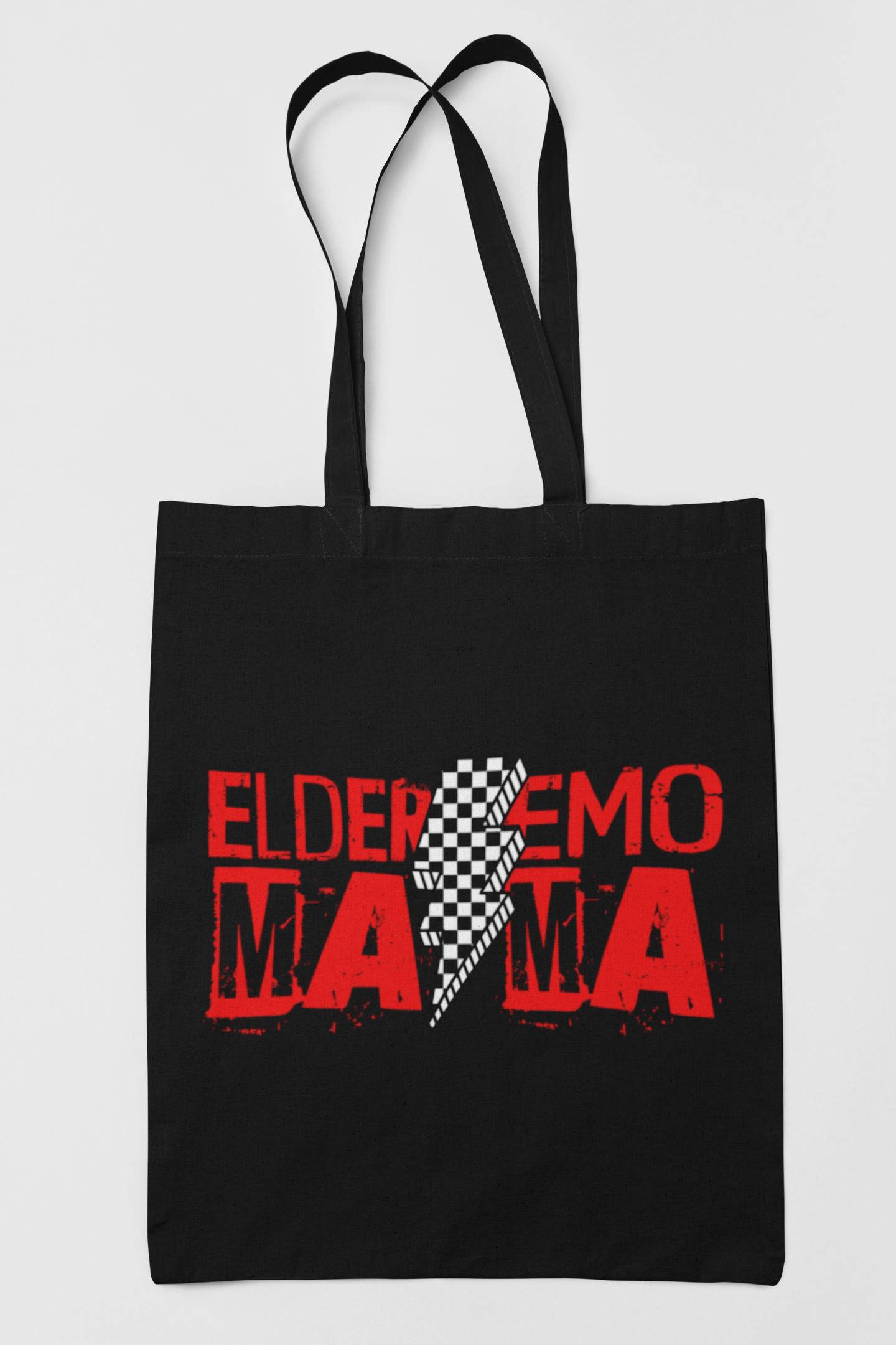 Elder Emo Mama Canvas Tote Bag