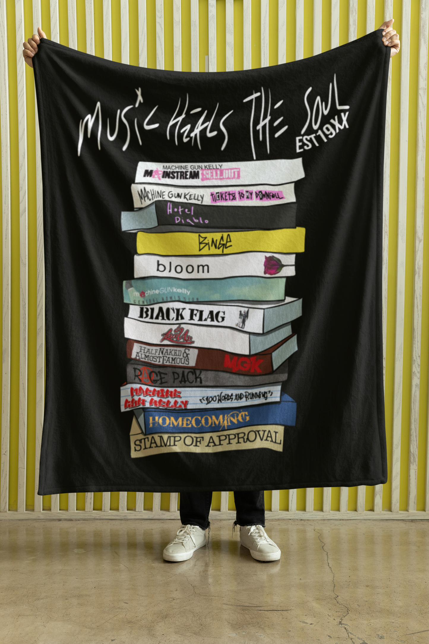 Music Heals the Soul Cozy Plush Blanket *PRE-ORDER*