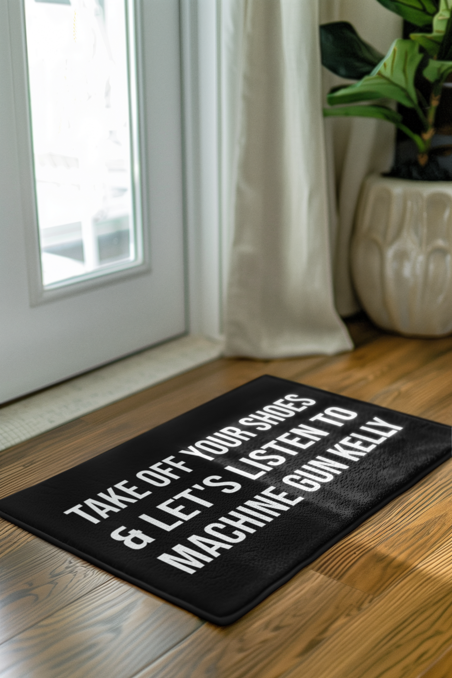 Take Off Your Shoes Indoor Doormat