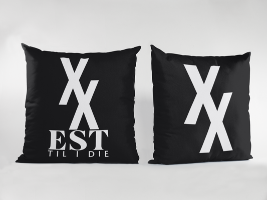 EST XX Til I Die Square Pillowcase Set